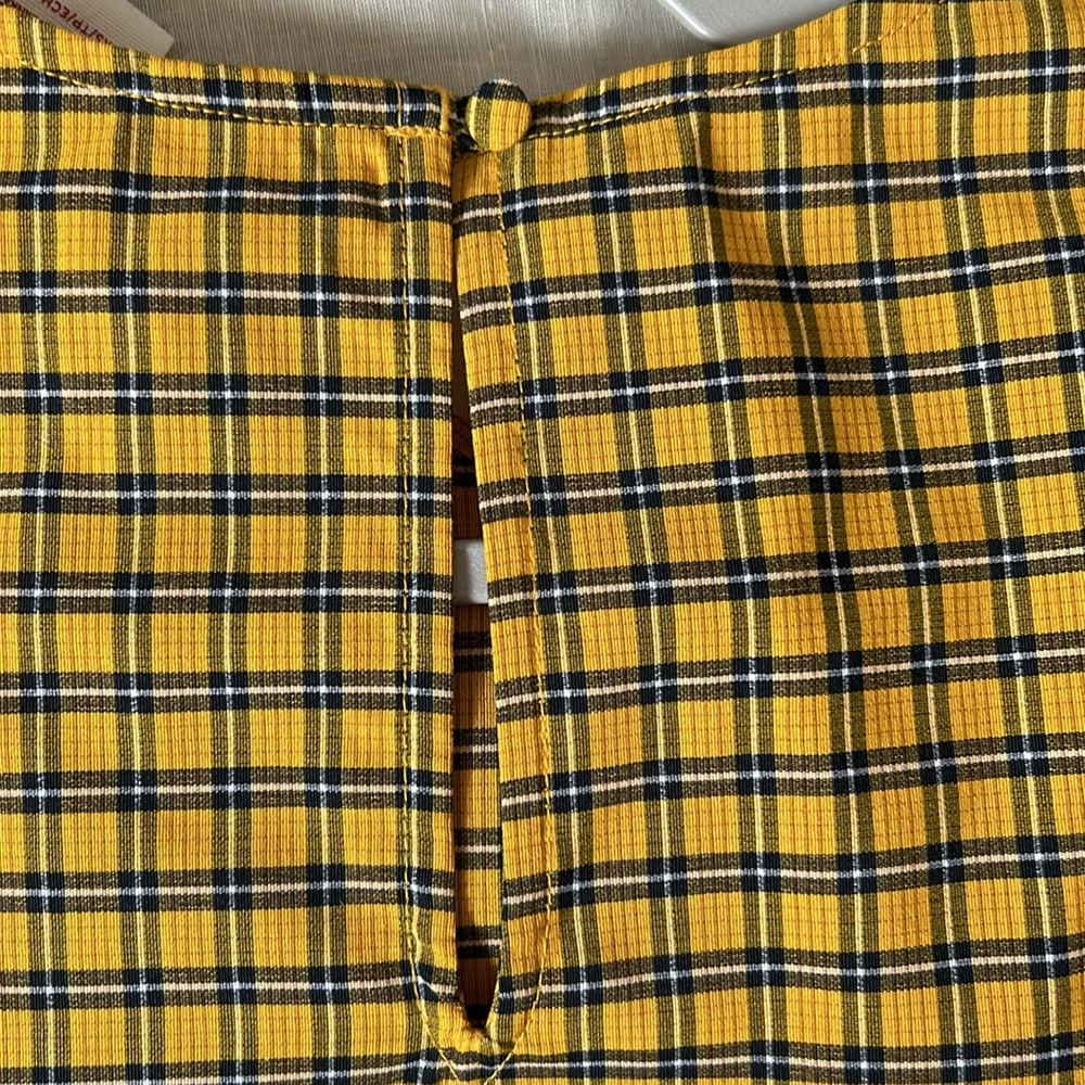 Levi’s Women Sz XS NWT dropped waist bubble skirt taffeta School Girl Y2K preppy - Picture 5 of 11